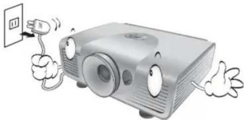 BENQ W7500 - Important safety instructions - 14