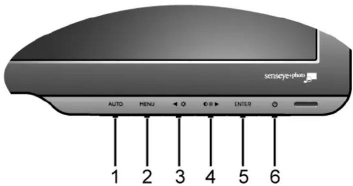 BENQ G922HDPL - The control panel - 1
