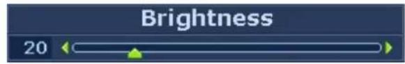 BENQ G922HDPL - Brightness and Contrast hot keys - 1