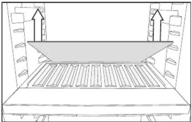 MIELE K 4776 ED - Flessenrek in de isolatieplaat gebruiken - 1