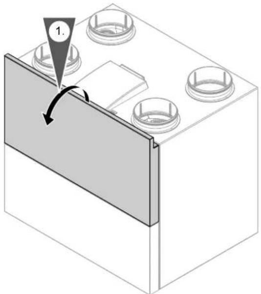 VIESSMANN Vitocal 200-A - Filter reinigen of vervangen (vervolg) - 1