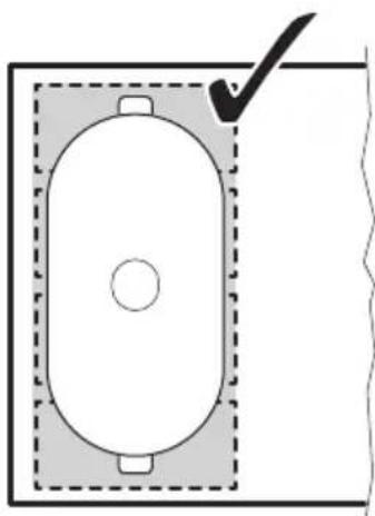 IKEA BLIXTSNABB - Σωστή θέση μαγειρικού σκεύους: - 1
