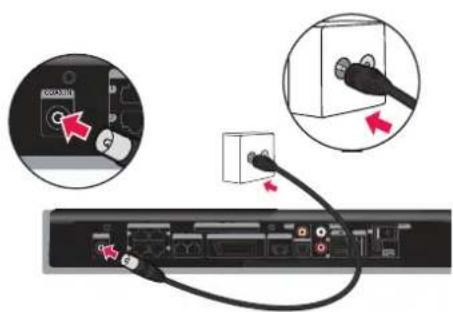 Ziggo Mediabox XL - 2c. Plaats de mediabox en sluit de coaxkabel aan. - 2
