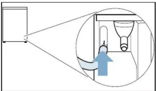 SIEMENS WT7U4675NL - Afvoerslang als volgt aansluiten: - 4
