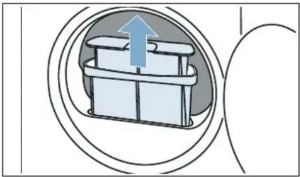 SIEMENS WT7U4675NL - Reinig het pluizenfilter na elke keer drogen: - 1