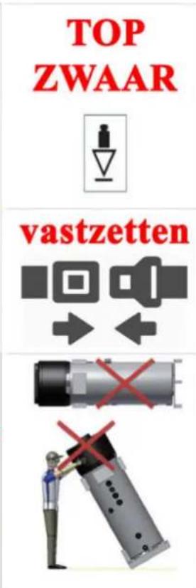 TOP ZWAAR vastzetten