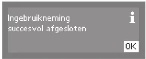 Ingebruikneming succesvol afgesloten i OK
