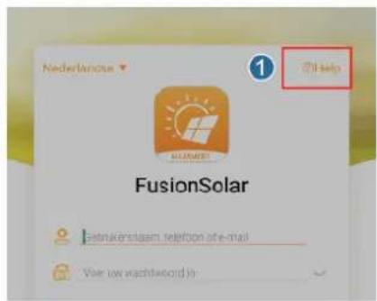 Nederlansche 1 iHelp FusionSolar Jdstruken'slaam, telefoon o'e-mail Voor uw wachtword in: