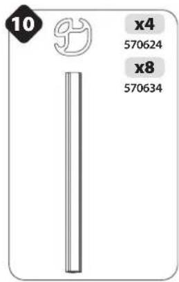10 x4 570624 x8 570634