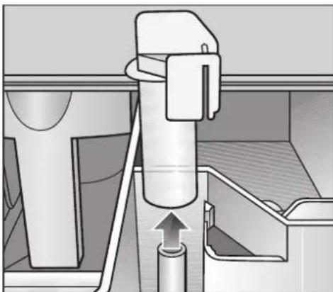 MIELE PW 413 - Wasmiddelvak, wasmiddelbakjes en zuighevel reinigen - 1