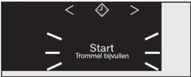 Start Trommel bijvullen