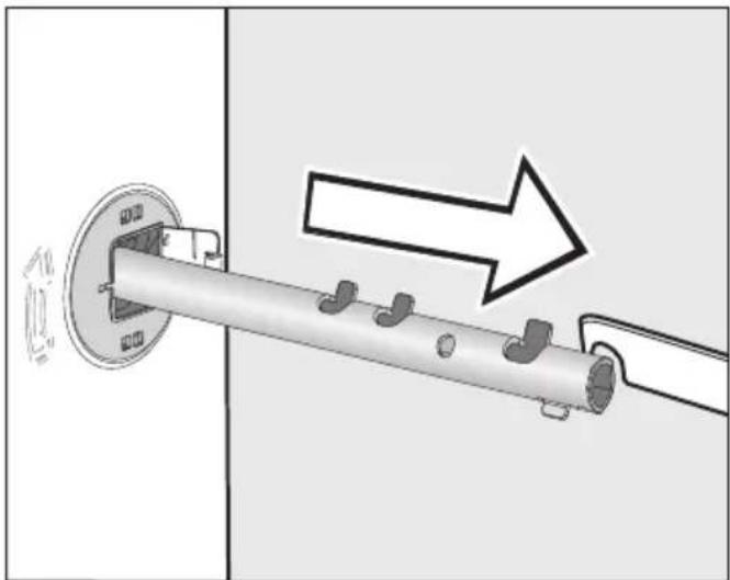 MIELE WED 174 WPS - Transportbeveiliging demonteren - 4