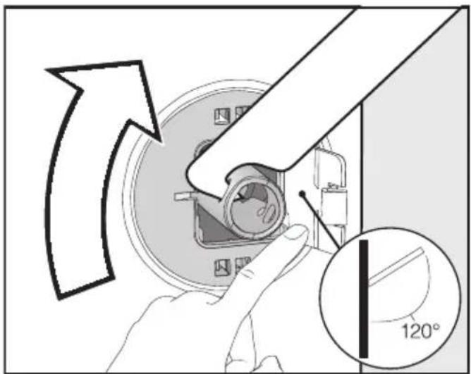 MIELE WED 174 WPS - Transportbeveiliging demonteren - 3