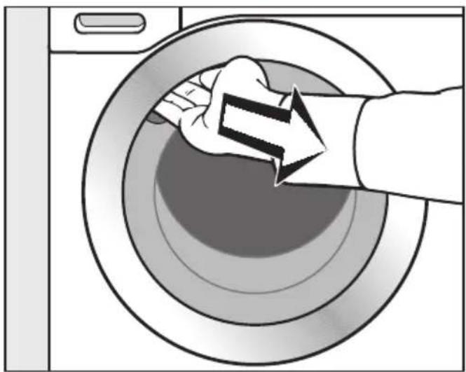 MIELE WED 174 WPS - Bochtstuk uit de trommel verwijderen - 1