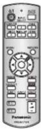 PANASONIC PT-RZ475EJ - Draadloze afstandsbediening <1> - 1
