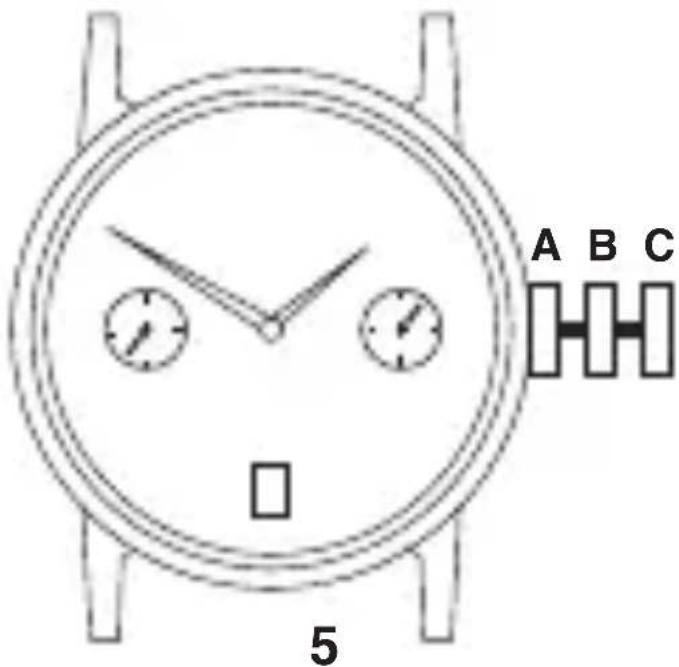 A B C 5