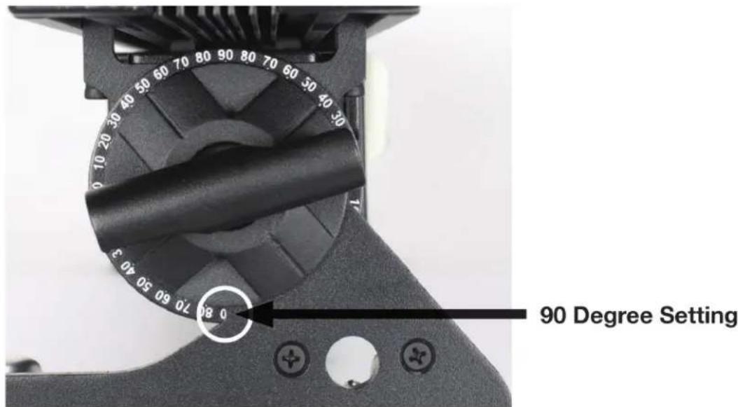 90 Degree Setting