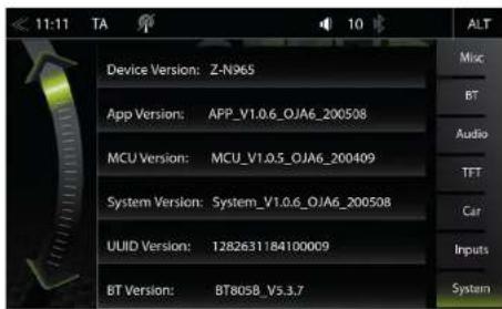 ZENEC Z-N965 - OPMERKING - 1