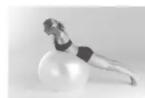 TAURUS Gym Bal anti-burst - Rugstretch (voor de onderrug) - 1