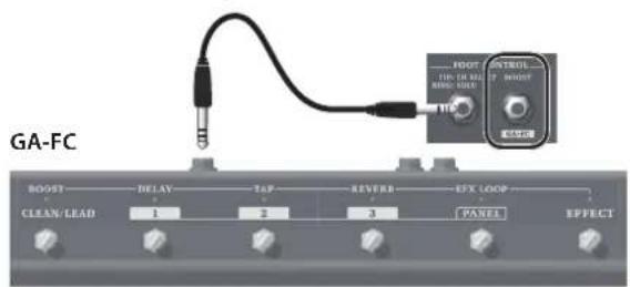 BOSS Nextone Special - De GA-FC aansluiten - 1