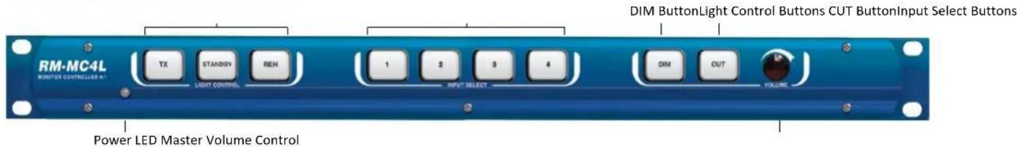 Sonifex RM-MCL - RM-MC4L Monitor Controller - 1