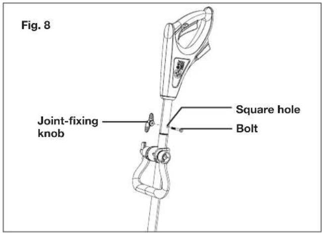 Snow Joe 24V-SS11-RM - Connecting the Poles - 4
