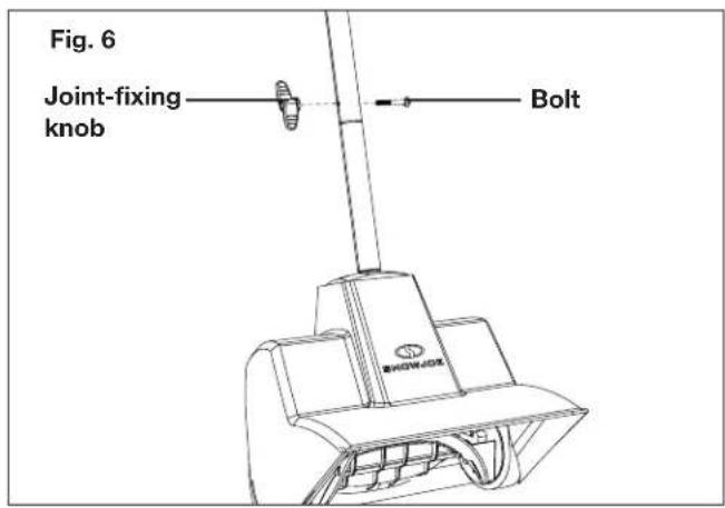 Snow Joe 24V-SS11-RM - Connecting the Poles - 2