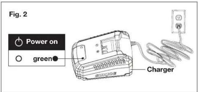 Snow Joe 24V-SS11-RM - Charging the Battery - 2