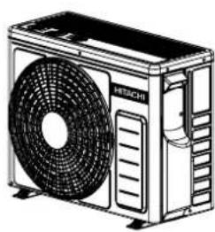 HITACHI RAS-KH24CLT - MODEL - 1