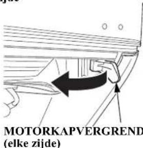 MOTORKAPVERGREN (elke zijde)