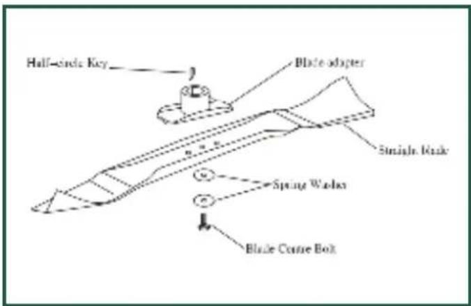 ACG ACG46-BASIC - Single straight of double swing mes vervangen - 1