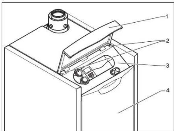VAILLANT Icovit Exclusiv VKO 156/3-7 - Voormantel monteren - 1