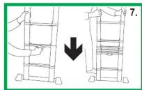 Excelsior Up - LEES DEZE INSTRUCTIES VOORDAT U DE LADDER GEBRUIKT BEWAAR DEZE INSTRUCTIES ALTIJD BIJ DE LADDER - 12