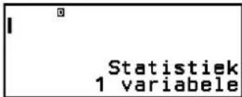 I Statistiek 1 variabele