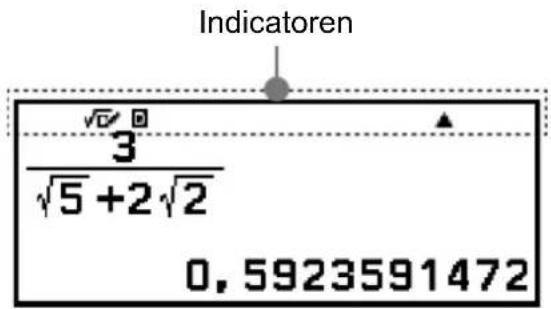 Indicatoren √√ 0 3 √5 +2√2 0, 5923591472
