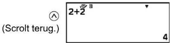 (Scroll terug.) 2+2 4