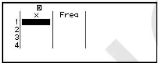 D x Freq 1 2 3 4