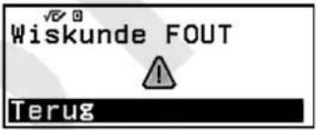 Wiskunde FOUT Terug