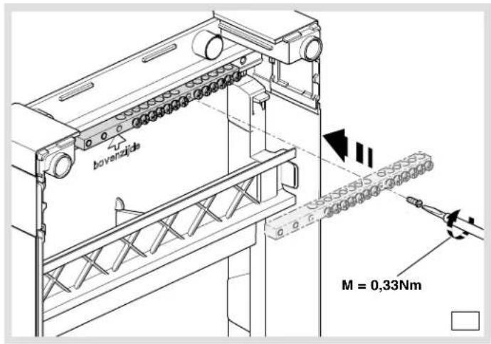 bovenzijde M = 0,33Nm