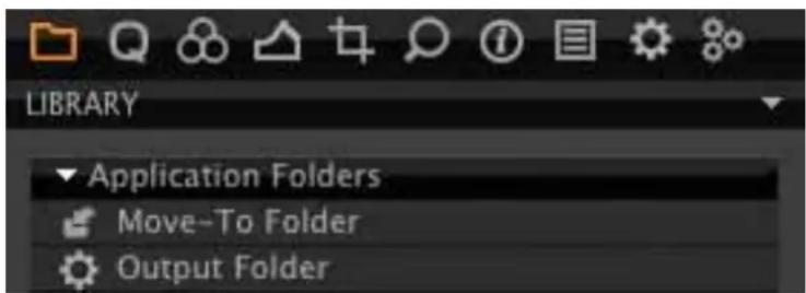 LIBRARY Application Folders Move-To Folder Output Folder