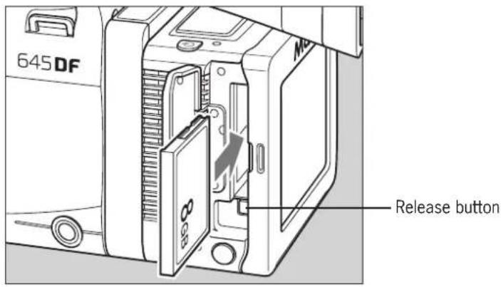 645DF Release button