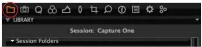 LIBRARY Session: Capture One Session Folders