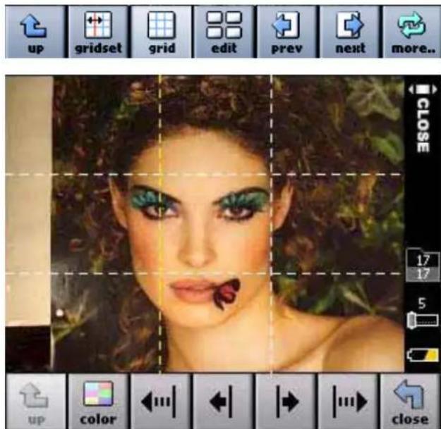 up gridset grid edit prev next more.. CLOSE 17 17 5 up color close