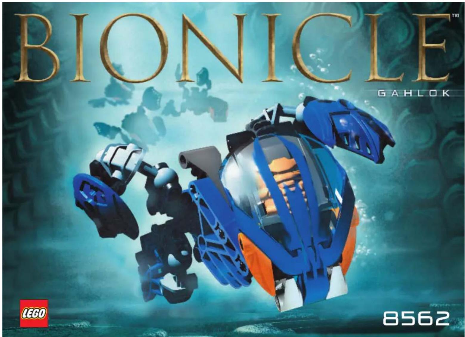 BIONICLE GAHLOK LEGO 8562