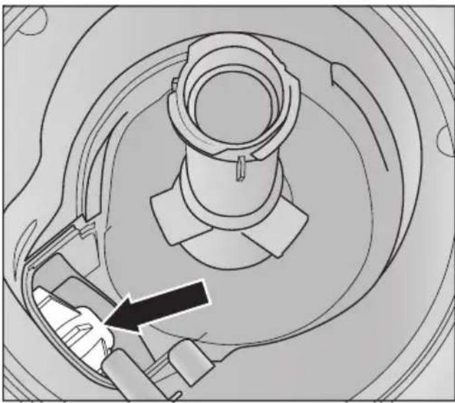 MIELE G 5362 SC Vi - Afvoerpomp reinigen - 2