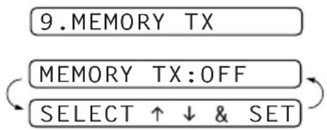 BROTHER FAX-737MC - Memory Transmission - 1