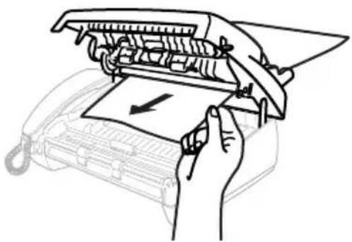 BROTHER FAX-737MC - Paper Jam - 4