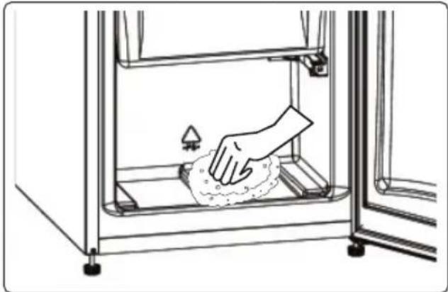 SVAN SF145500E - Freezer defrosting process - 1