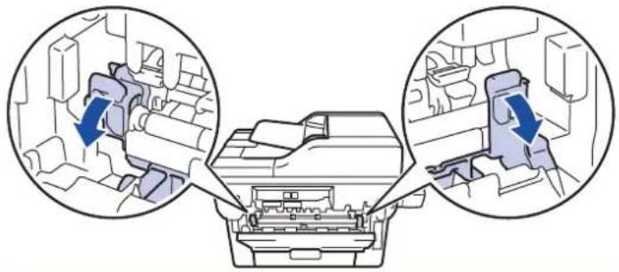BROTHER DCP-7090DW - 出纸托板卡纸 - 3