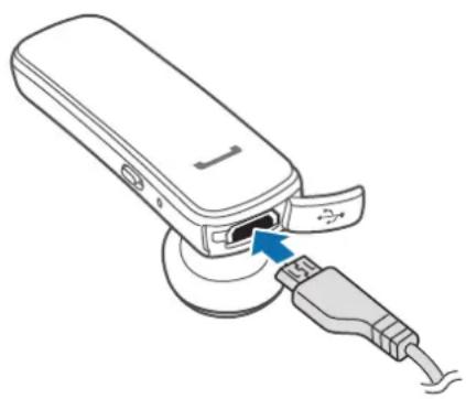 SAMSUNG EO-MG900B - Charging the headset - 3